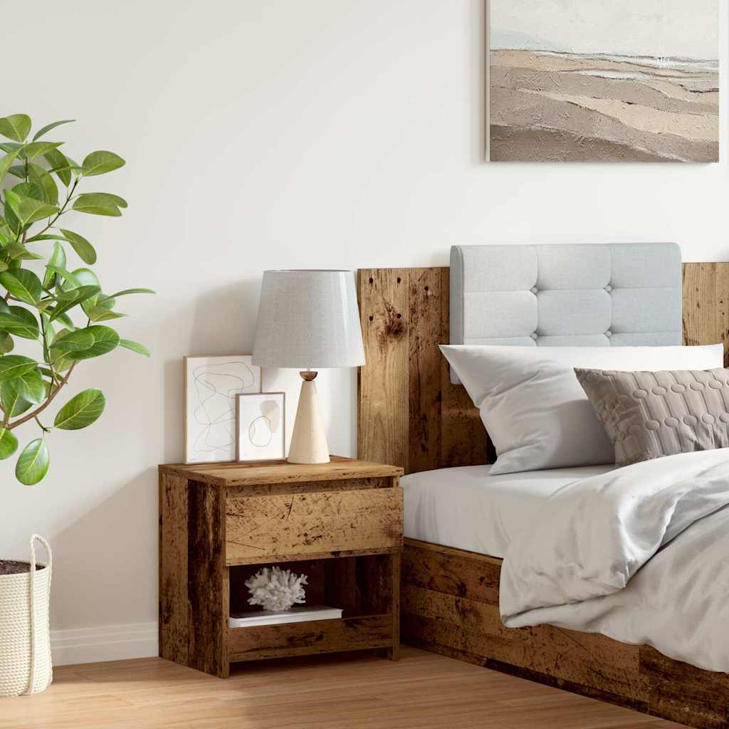 ντουλάπι κομοδίνου Παλιό ξύλο 40x30x39 cm Κατασκευασμένο ξύλο