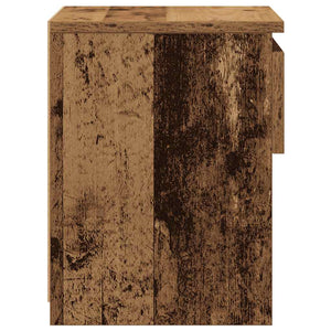 Κομοδίνα 2 τεμάχια Παλιό ξύλο 40x30x39 cm Κατασκευασμένο ξύλο
