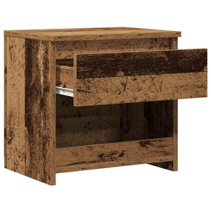 Κομοδίνα 2 τεμάχια Παλιό ξύλο 40x30x39 cm Κατασκευασμένο ξύλο