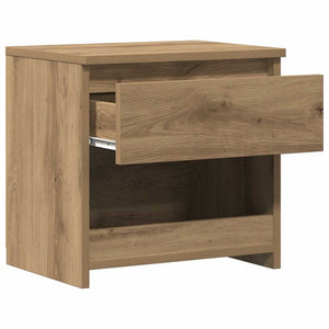 Κομοδίνα 2 τεμάχια Artisan Oak 40x30x39 cm Κατασκευασμένο ξύλο - Pakobazaar