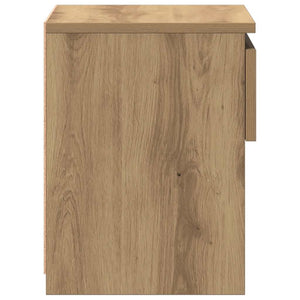 Κομοδίνα 2 τεμάχια Artisan Oak 40x30x39 cm Κατασκευασμένο ξύλο - Pakobazaar