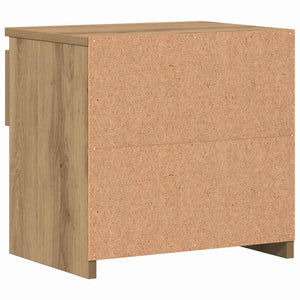 Κομοδίνα 2 τεμάχια Artisan Oak 40x30x39 cm Κατασκευασμένο ξύλο - Pakobazaar