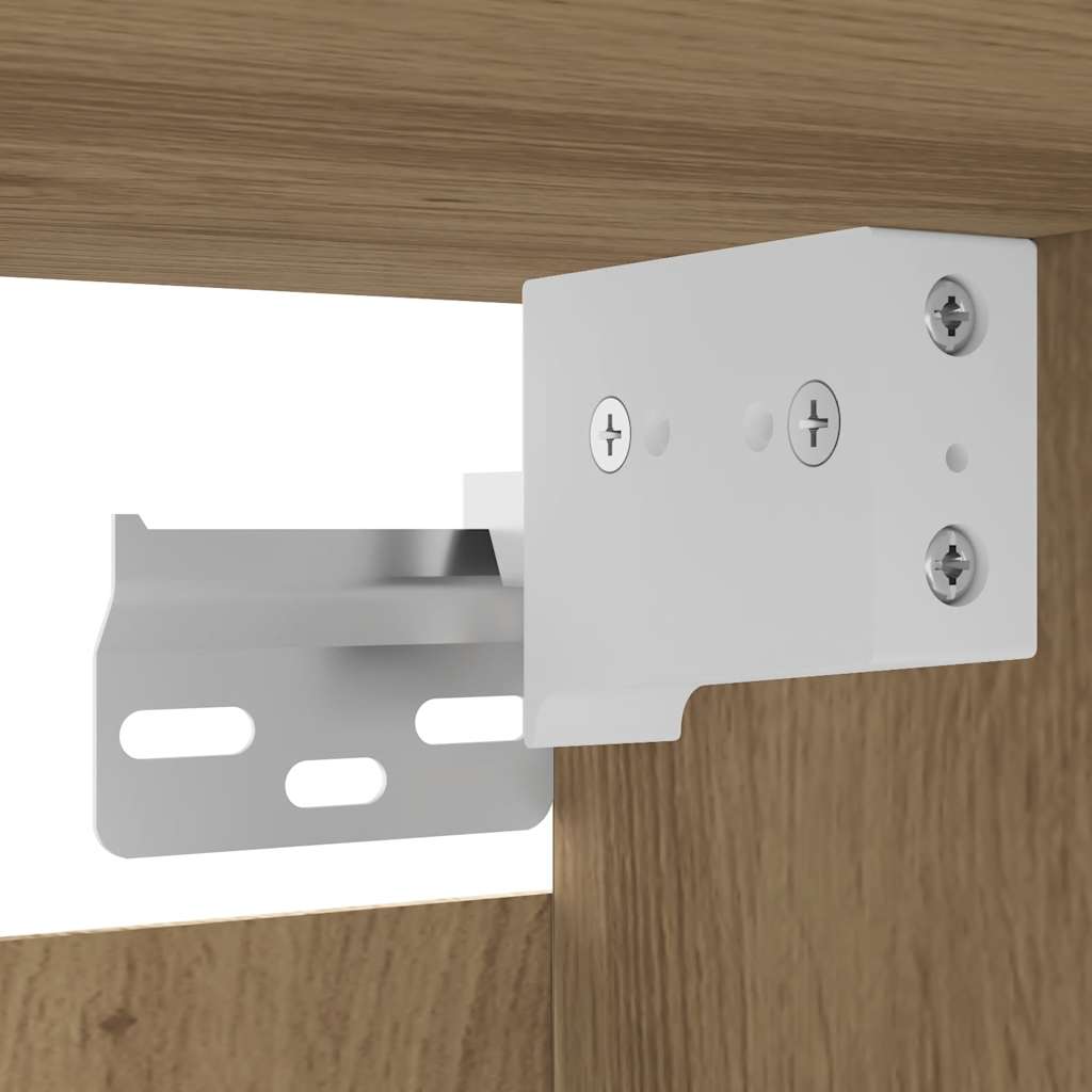 Έπιπλο Τηλεόρασης Κρεμαστό Δρυς τεχνίτης 30,5 x 30 x 30 εκ. - Pakobazaar