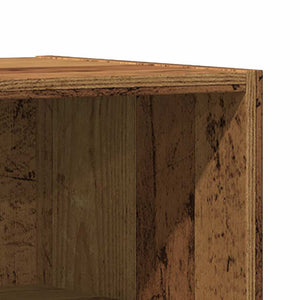 Κομοδίνα 2 τεμάχια Παλιό ξύλο 40x30x50 cm Κατασκευασμένο ξύλο