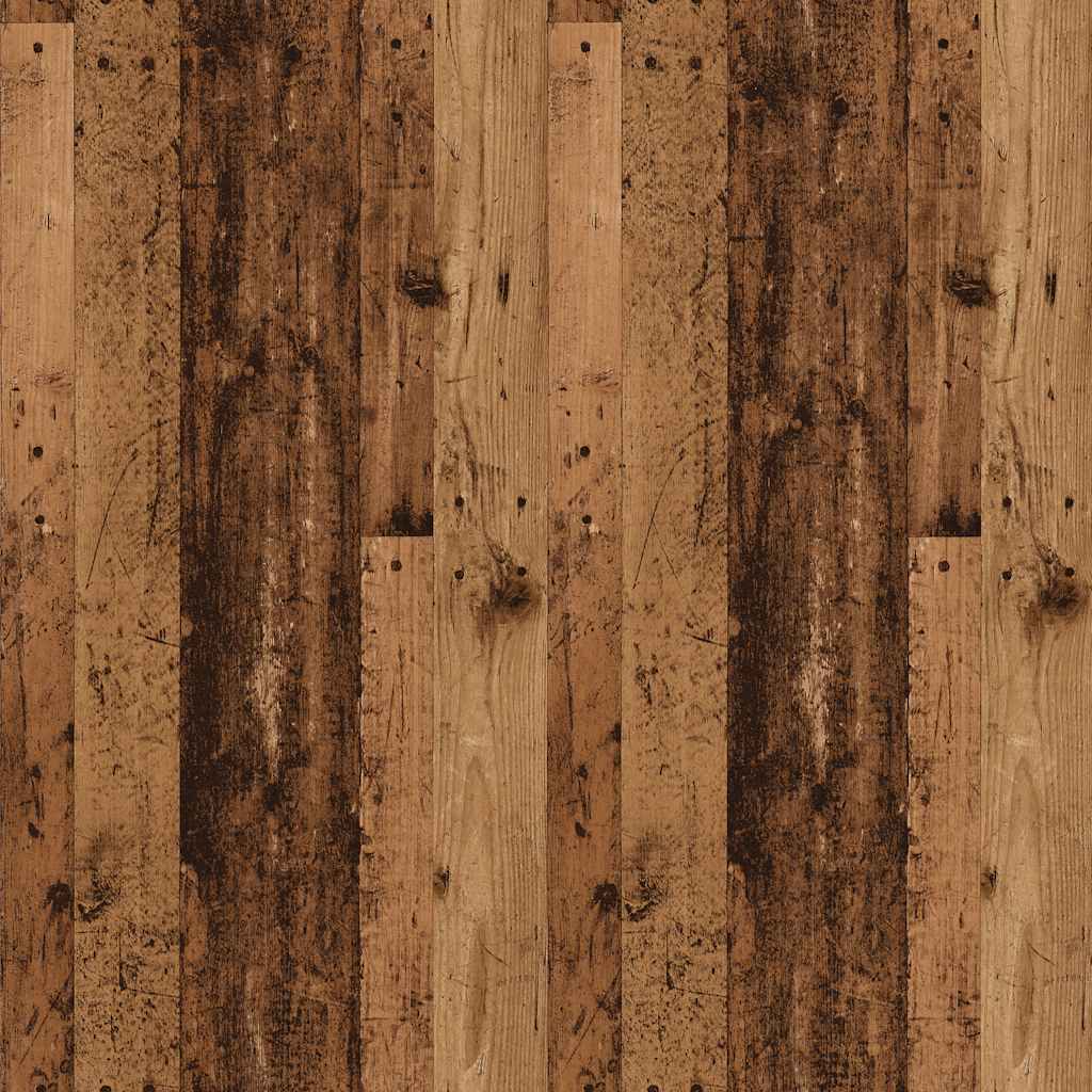 Κομοδίνα 2 τεμάχια Παλιό ξύλο 40x30x50 cm Κατασκευασμένο ξύλο