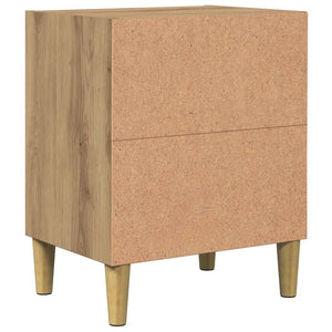 Κομοδίνο ντουλάπι Artisan Oak 40x30x50 cm Κατασκευασμένο ξύλο