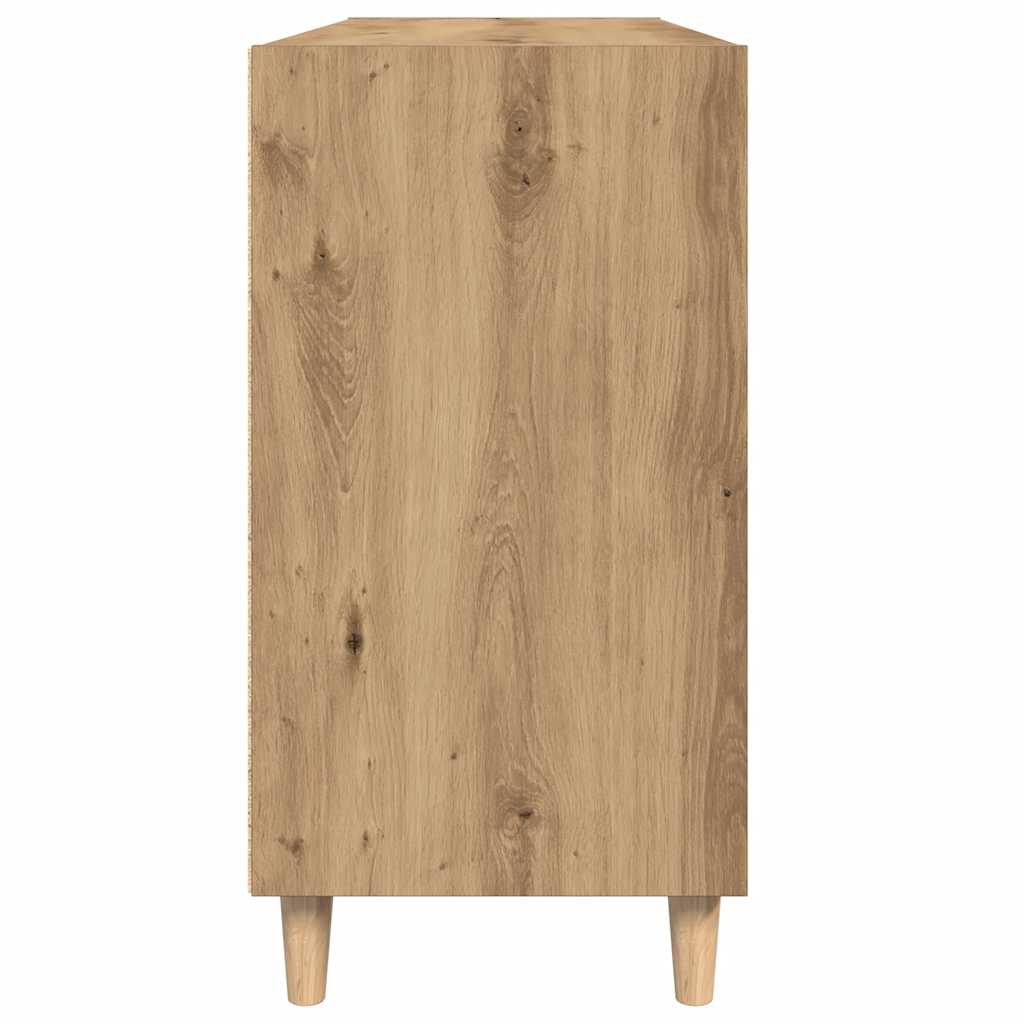 Ραφιέρα Αρτισιανή Δρυς 103,5 x 35 x 70 εκ. από Επεξεργ. Ξύλο