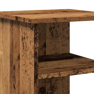 Sideboard Παλιό ξύλο 35x35x55 cm Ξύλο μηχανής