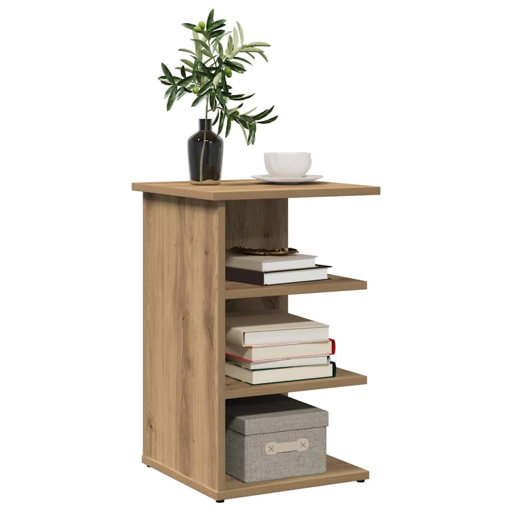 Sideboard Artisan Oak 35x35x55 cm Ξύλο μηχανής