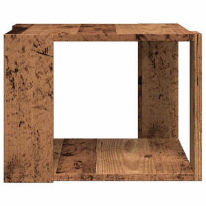 Τραπεζάκι σαλονιού Παλιό ξύλο 40x40x30 cm Κατασκευασμένο ξύλο - Pakobazaar