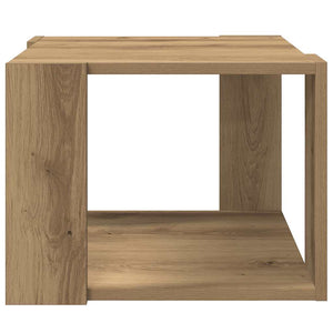 Τραπεζάκι σαλονιού Artisan Oak 40x40x30 cm Κατασκευασμένο ξύλο