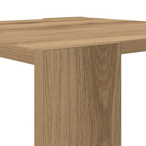Τραπεζάκι σαλονιού Artisan Oak 40x40x30 cm Κατασκευασμένο ξύλο