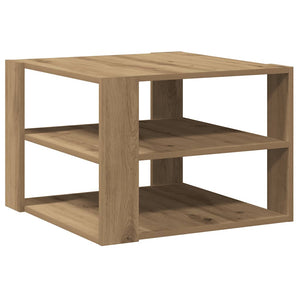 Τραπεζάκι σαλονιού Artisan Oak 58x58x40 cm Κατασκευασμένο ξύλο - Pakobazaar