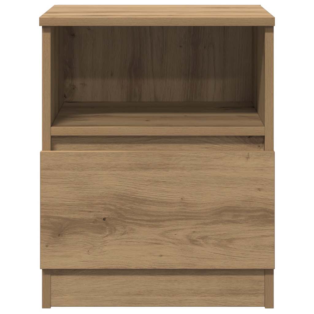 Κομοδίνο ντουλάπι Artisan Oak 40x40x50 cm Κατασκευασμένο ξύλο
