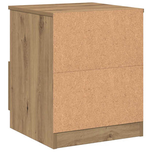 Κομοδίνο ντουλάπι Artisan Oak 40x40x50 cm Κατασκευασμένο ξύλο