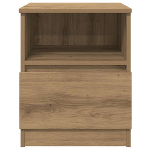 Κομοδίνα 2 τεμάχια Artisan Oak 40x40x50 cm Κατασκευασμένο ξύλο