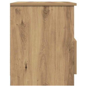 Κομοδίνα 2 τεμάχια Artisan Oak 40x40x50 cm Κατασκευασμένο ξύλο