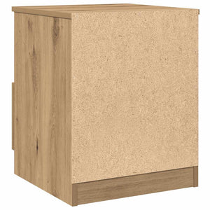 Κομοδίνα 2 τεμάχια Artisan Oak 40x40x50 cm Κατασκευασμένο ξύλο