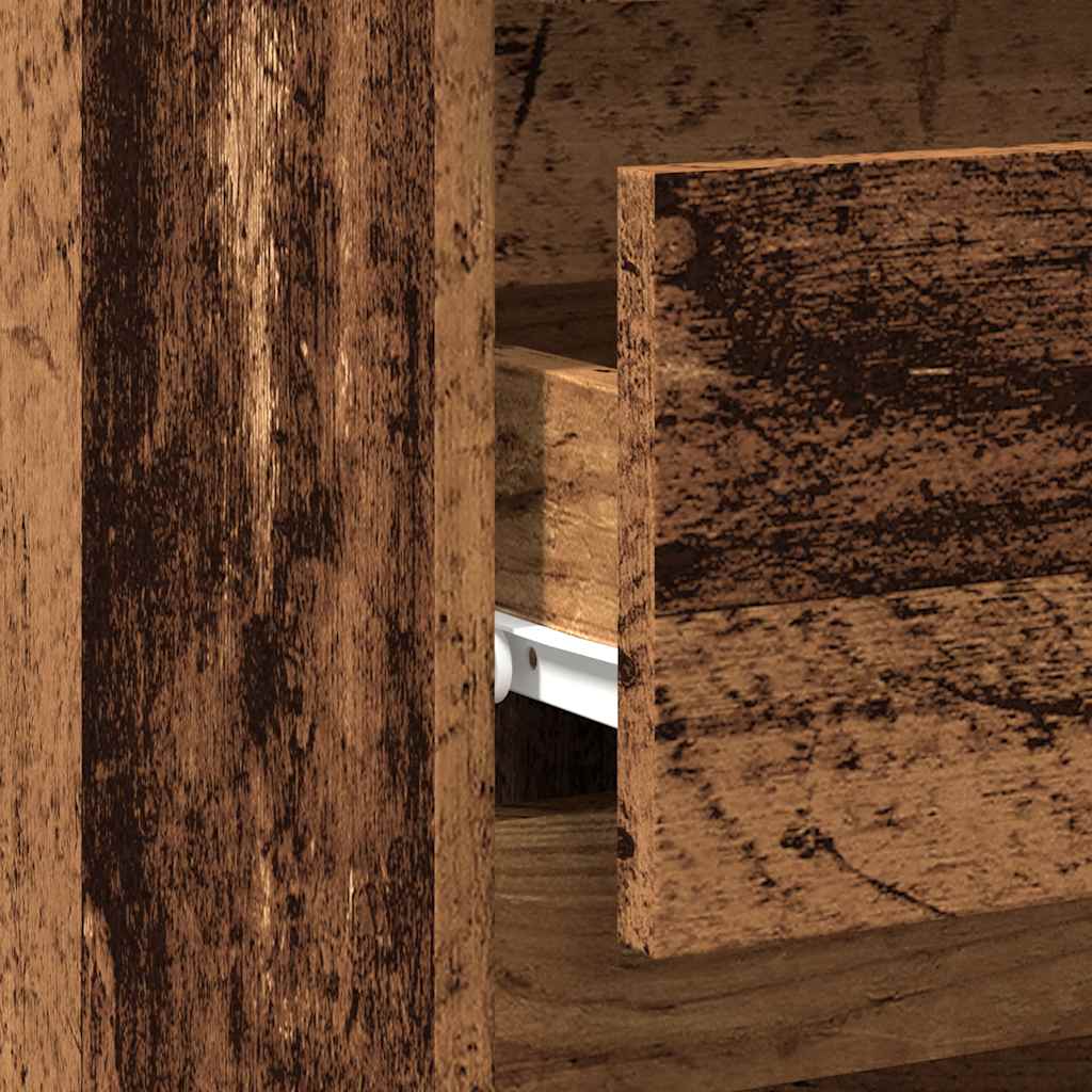 Κομοδίνο παλιό ξύλο 40x35x62,5 cm Κατασκευασμένο ξύλο - Pakobazaar