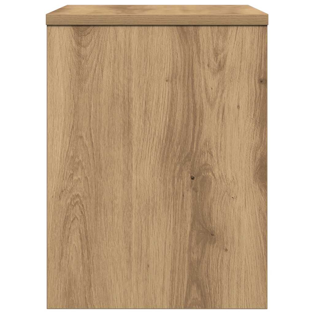 Κομοδίνο ντουλάπι Artisan Oak 40x30x40 cm Κατασκευασμένο ξύλο