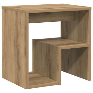 Κομοδίνα 2 τεμ. Τεχνίτης Δρυς 40x30x40 εκ. από Επεξεργ. Ξύλο