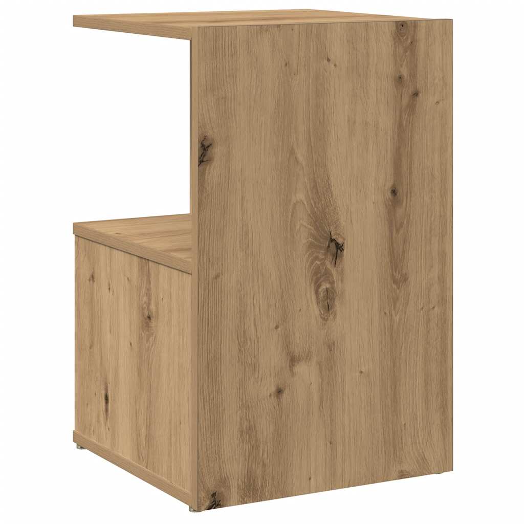 Κομοδίνο ντουλάπι Artisan Oak 35x35x55 cm Κατασκευασμένο ξύλο - Pakobazaar