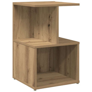 Κομοδίνα 2 τεμάχια Artisan Oak 35x35x55 cm Κατασκευασμένο ξύλο - Pakobazaar