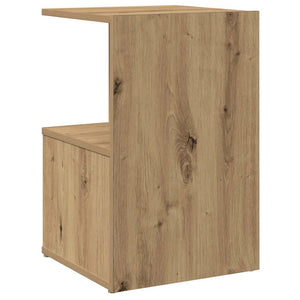 Κομοδίνα 2 τεμάχια Artisan Oak 35x35x55 cm Κατασκευασμένο ξύλο - Pakobazaar