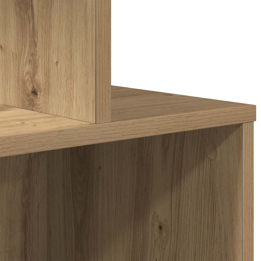 Κομοδίνα 2 τεμάχια Artisan Oak 35x35x55 cm Κατασκευασμένο ξύλο - Pakobazaar