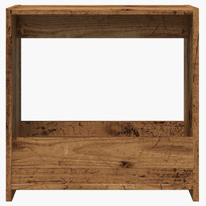 Side Table Παλιό ξύλο 50x26x50 cm Κατασκευασμένο ξύλο