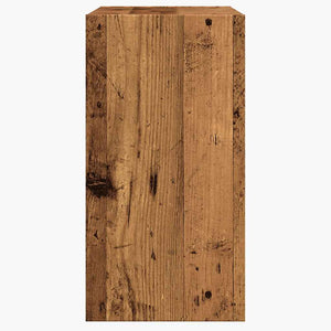 Side Table Παλιό ξύλο 50x26x50 cm Κατασκευασμένο ξύλο
