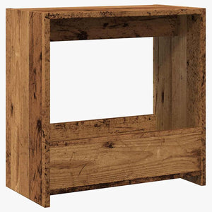 Side Table Παλιό ξύλο 50x26x50 cm Κατασκευασμένο ξύλο