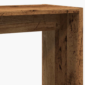 Side Table Παλιό ξύλο 50x26x50 cm Κατασκευασμένο ξύλο