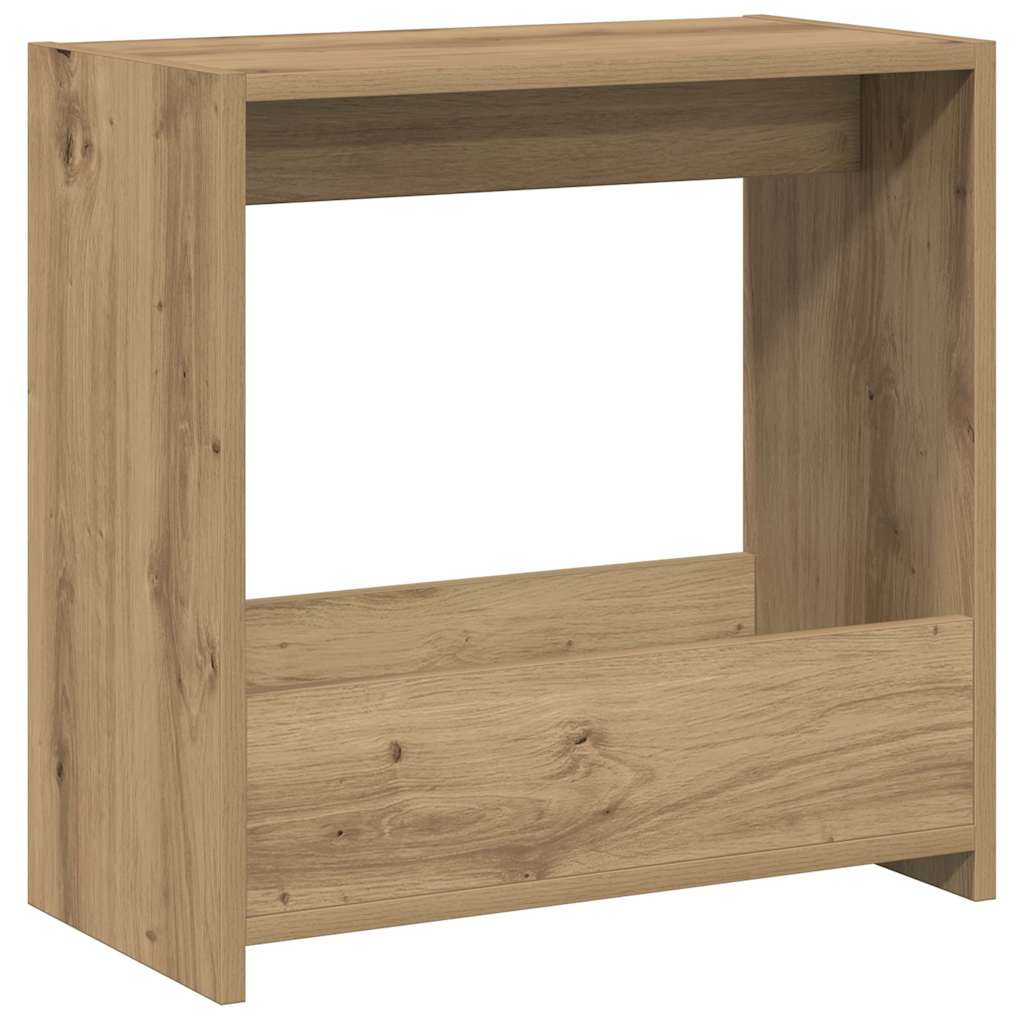 Side Table Artisan Oak 50x26x50 cm Κατασκευασμένο ξύλο - Pakobazaar
