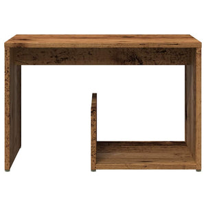 Side Table Παλιό ξύλο 59x36x38 cm Κατασκευασμένο ξύλο - Pakobazaar