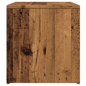 Side Table Παλιό ξύλο 59x36x38 cm Κατασκευασμένο ξύλο - Pakobazaar