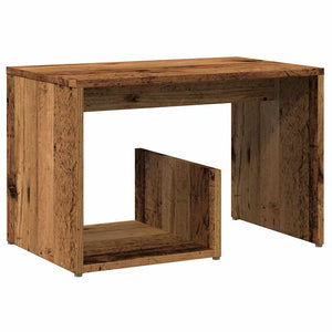 Side Table Παλιό ξύλο 59x36x38 cm Κατασκευασμένο ξύλο - Pakobazaar