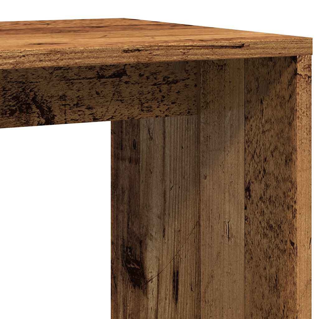 Side Table Παλιό ξύλο 59x36x38 cm Κατασκευασμένο ξύλο - Pakobazaar