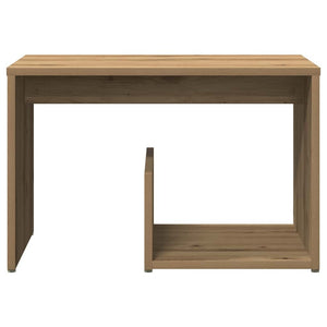 Side Table Artisan Oak 59x36x38 cm Κατασκευασμένο ξύλο