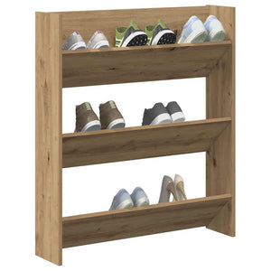 Ντουλάπι παπουτσιών τοίχου Artisan Oak Κατασκευασμένο ξύλο - Pakobazaar