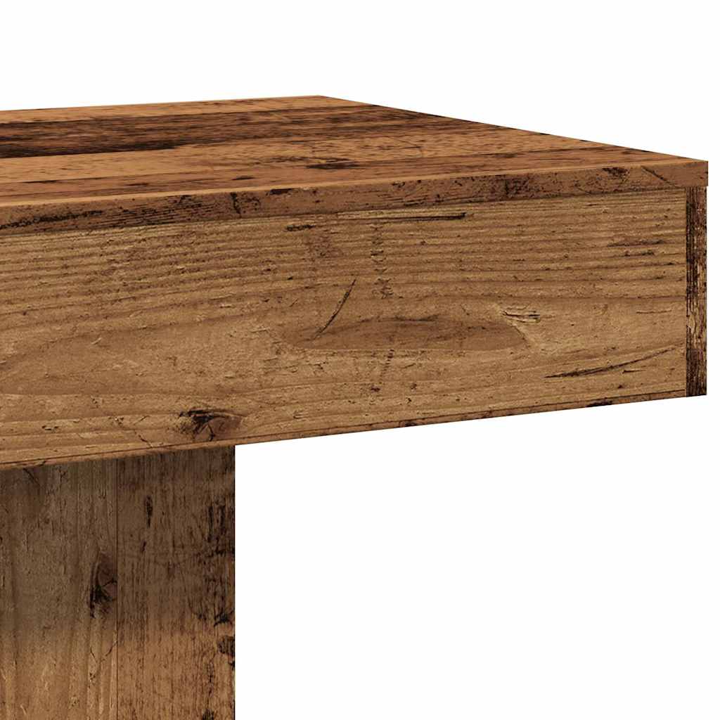 Τραπεζάκι Σαλονιού από Παλιό Ξύλο 96 x 50 x 45 εκ. από Τεχνητό Ξύλο - Pakobazaar