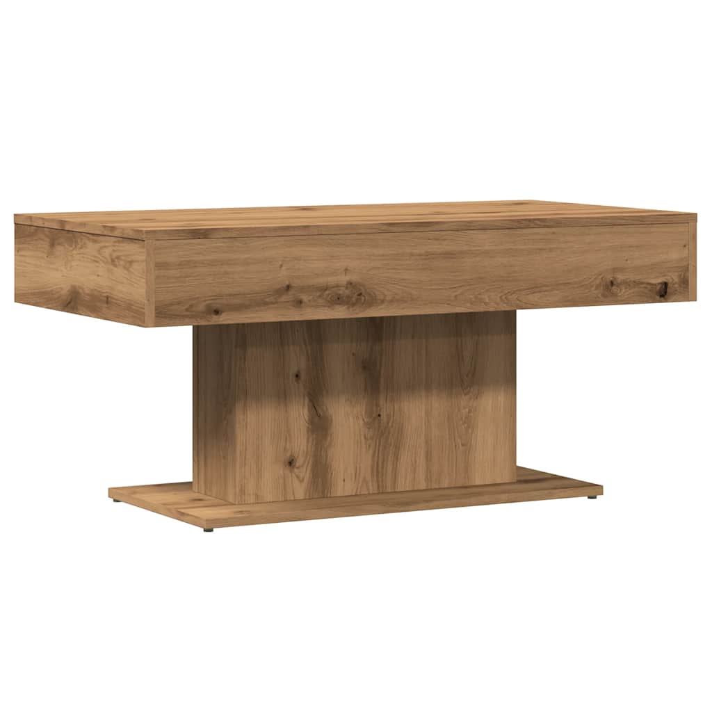 Τραπεζάκι Σαλονιού Artisan Δρυς 96 x 50 x 45 εκ. από Τεχνητό Ξύλο - Pakobazaar