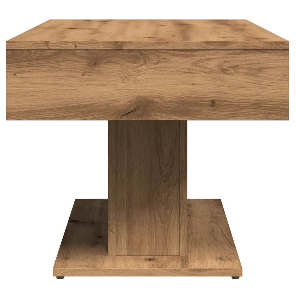 Τραπεζάκι Σαλονιού Artisan Δρυς 96 x 50 x 45 εκ. από Τεχνητό Ξύλο - Pakobazaar
