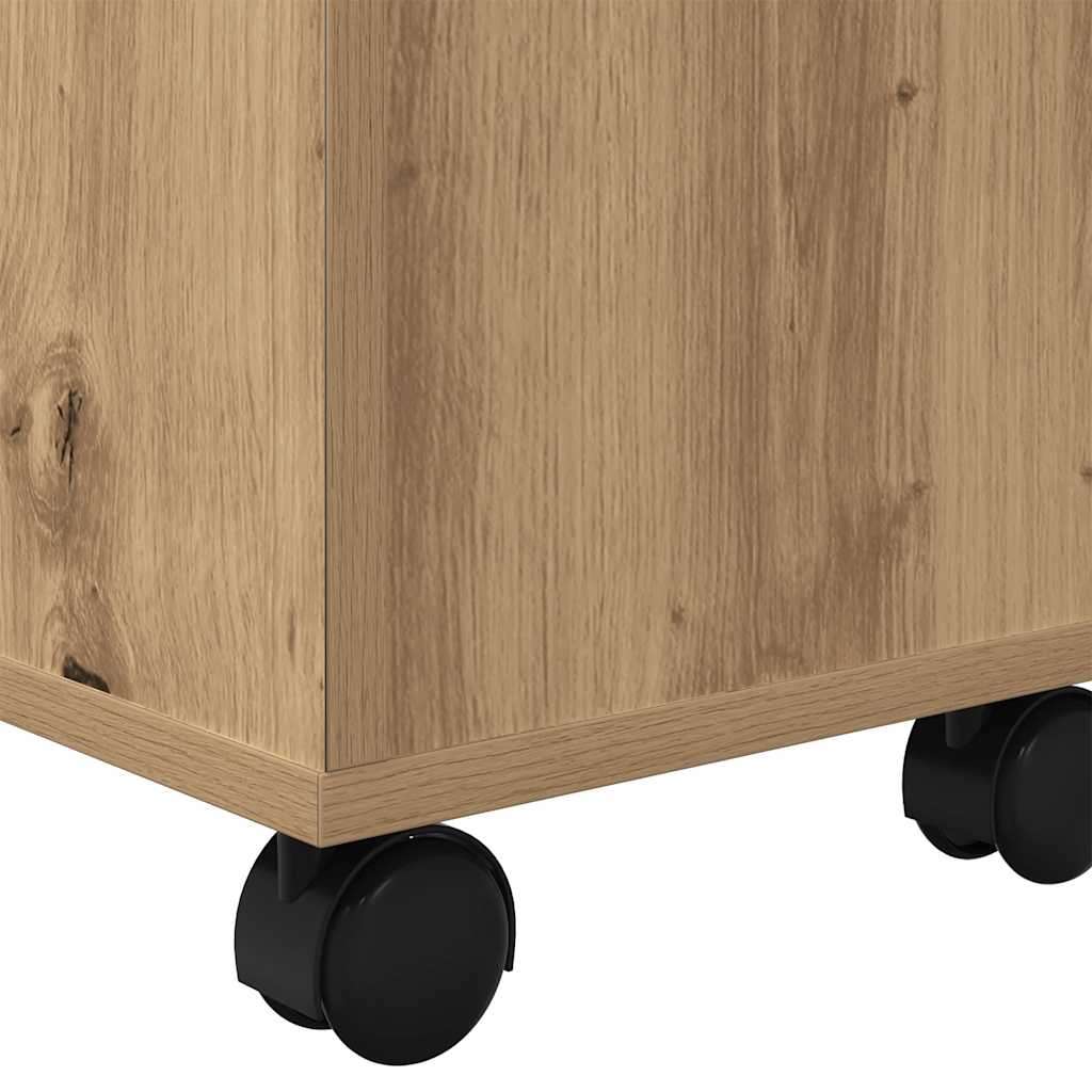 Τραπεζάκι Σαλονιού Αρτισιανή Δρυς 60x60x38 εκ. Επεξ. Ξύλο