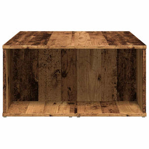 Τραπεζάκι σαλονιού παλιό ξύλο 90x67x33 cm Ξύλο μηχανής