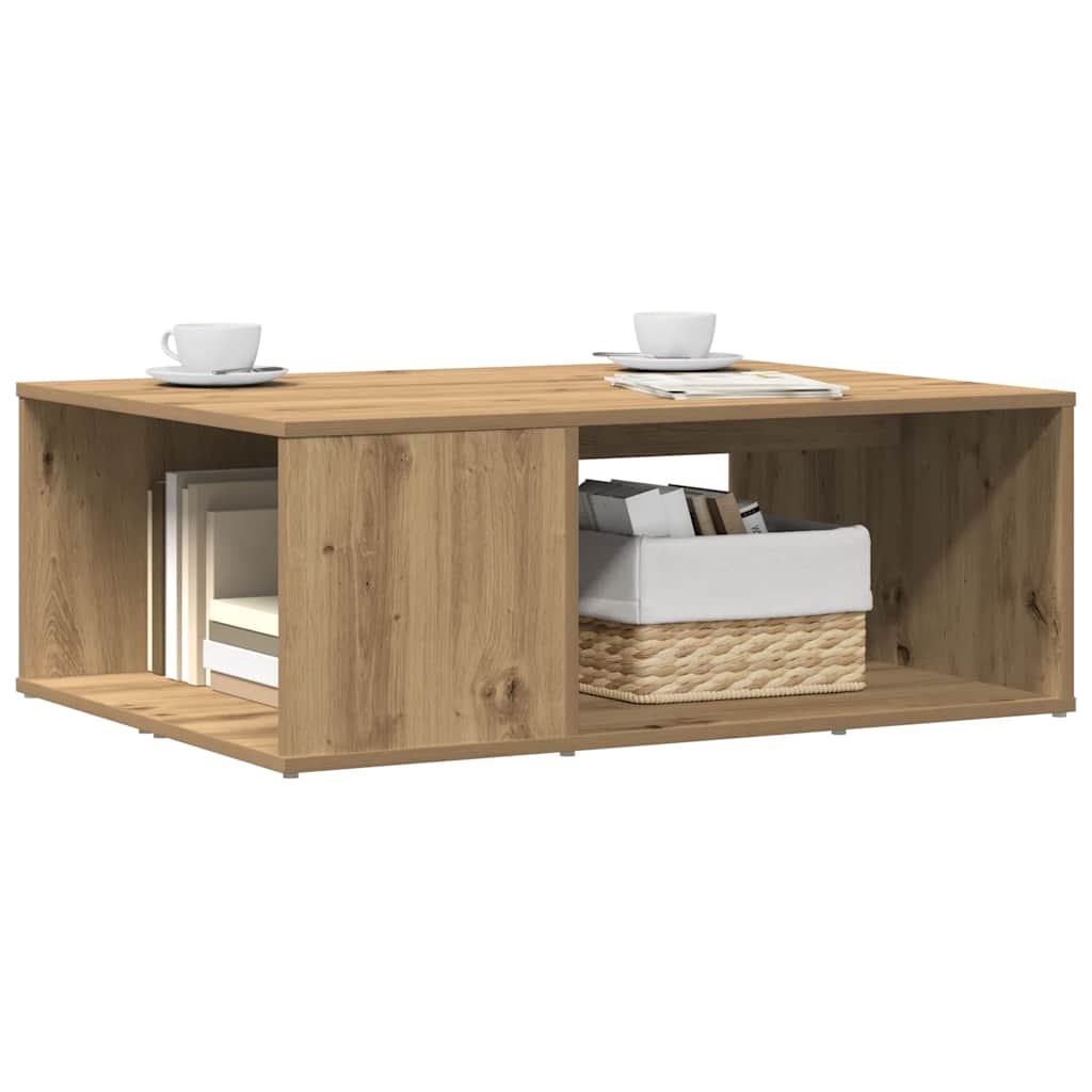 Τραπεζάκι σαλονιού Artisan Oak 90x67x33 cm Κατασκευασμένο ξύλο - Pakobazaar