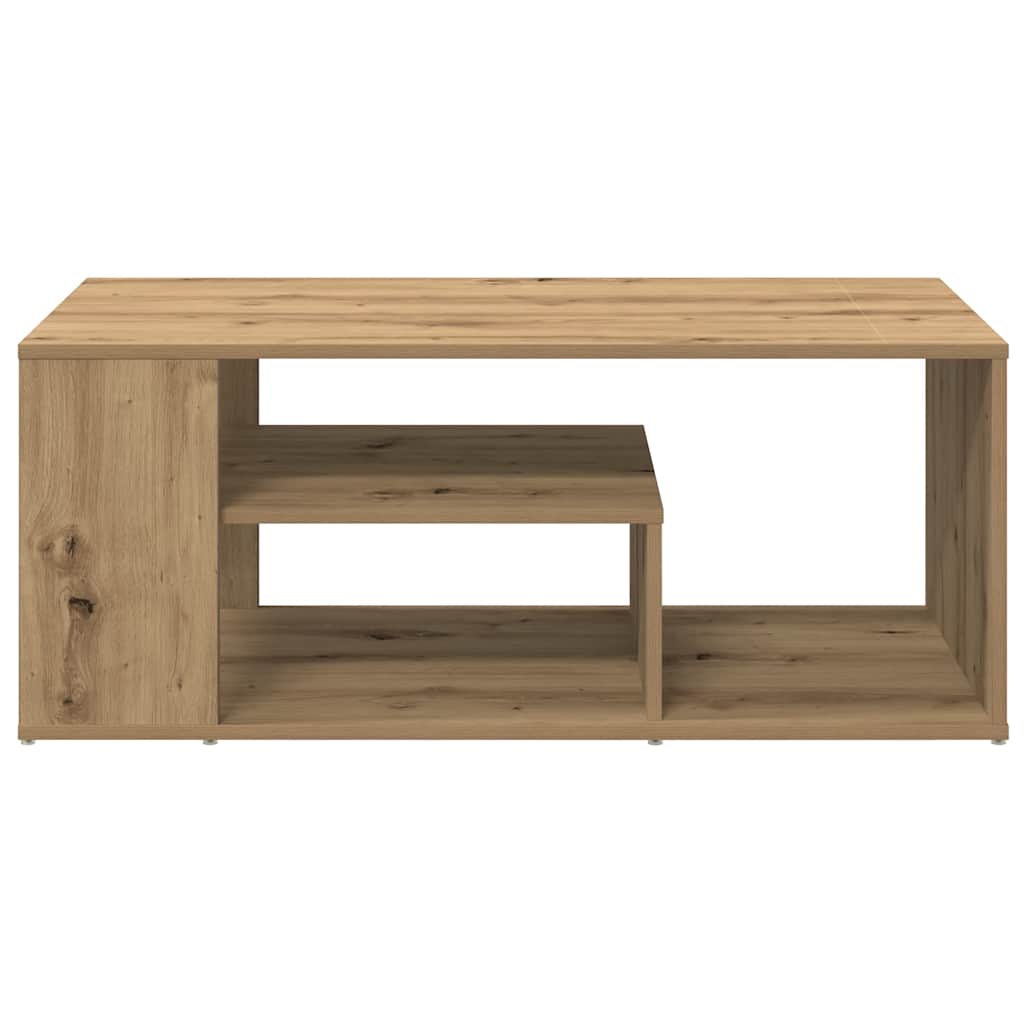 Τραπεζάκι σαλονιού Artisan Oak 100x50x40 cm Κατασκευασμένο ξύλο - Pakobazaar