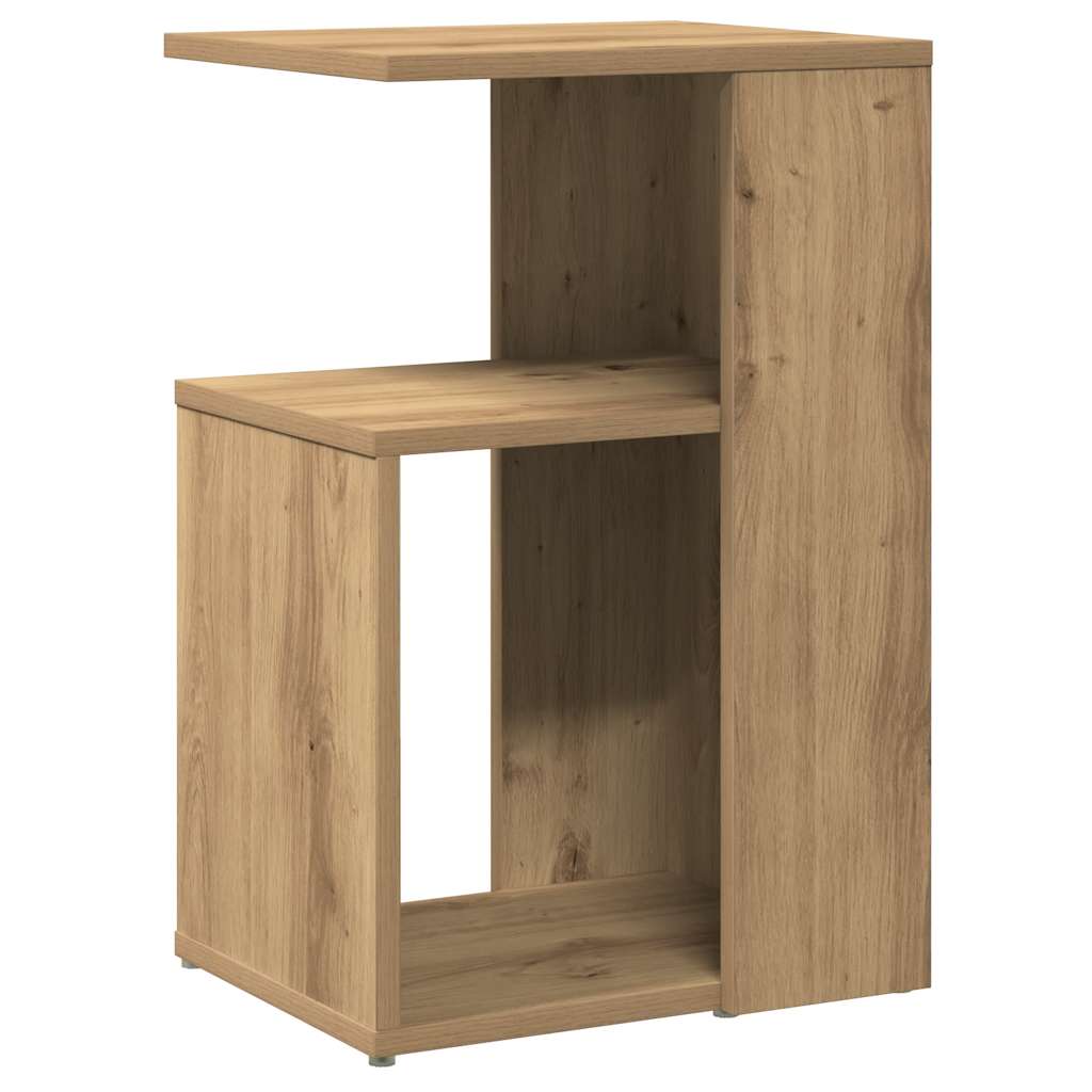 Βοηθητικό Τραπέζι Αρτισιανή Δρυς 36x30x56 εκ. Επεξ. Ξύλο