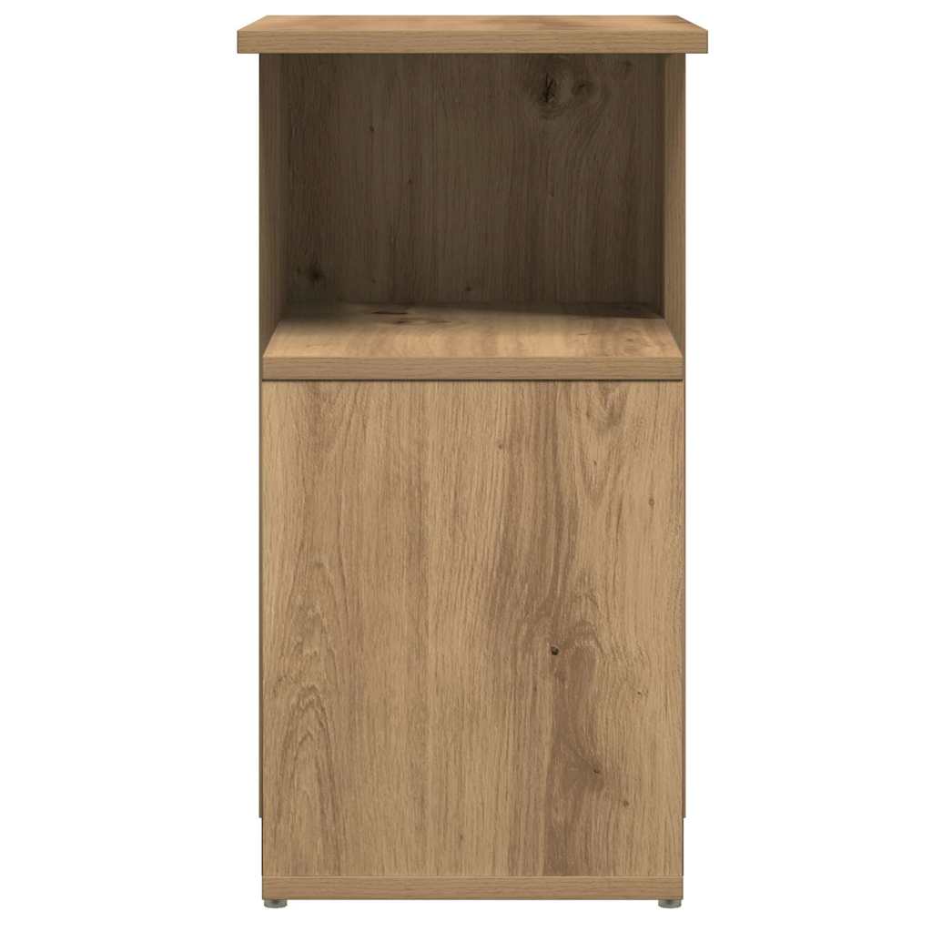 Βοηθητικό Τραπέζι Αρτισιανή Δρυς 36x30x56 εκ. Επεξ. Ξύλο