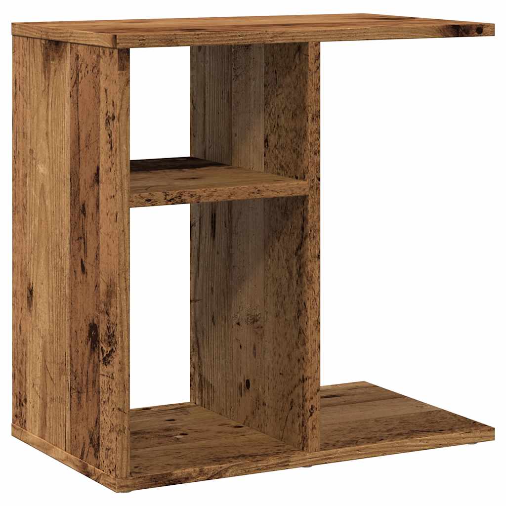 Side Table Παλιό ξύλο 50x30x50 cm Κατασκευασμένο ξύλο